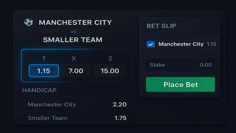 Kèo 1x2 Trong Bóng Đá - Hiểu Đúng Để Cược Có Lợi Thế 2 Odds thập phân và xác suất ngầm định