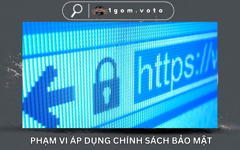 Phạm vi áp dụng chính sách bảo mật