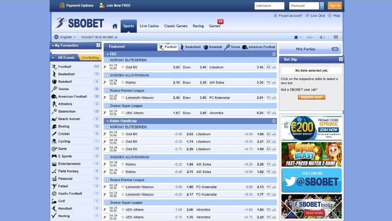 Thế mạnh nổi bật của Sbobet