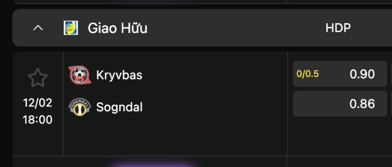 Vì sao nhà cái đưa ra kèo 0.25? 